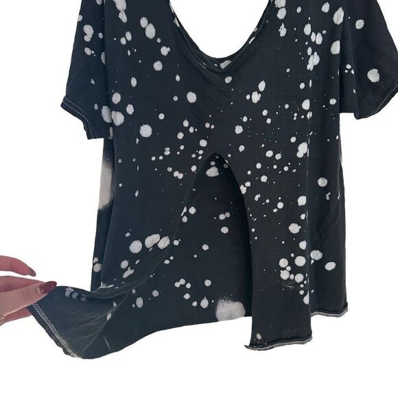 ACDC Handmade Custom Rock Band Metal Open Back Scoop Neck Tshirt - Picture 7 of 7